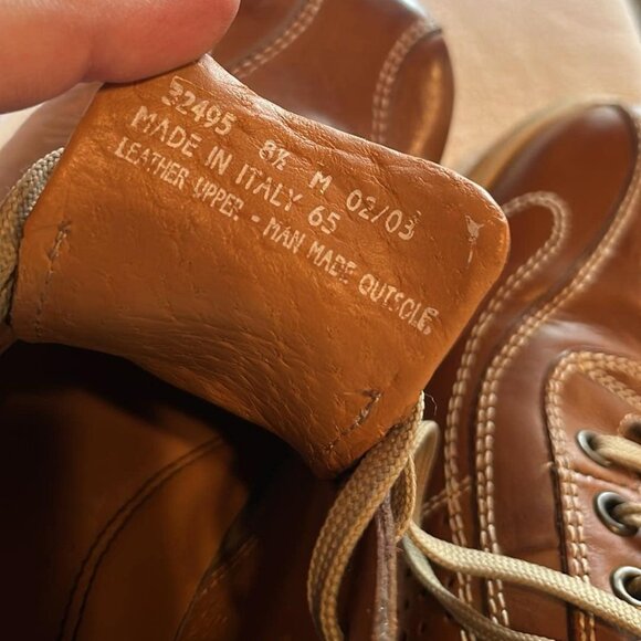 Clarks Men's Size 8.5 M Leather Lace Up Casual Walking Shoe Comfort Style - Picture 10 of 10